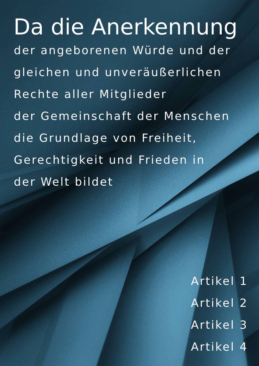 German handbook example