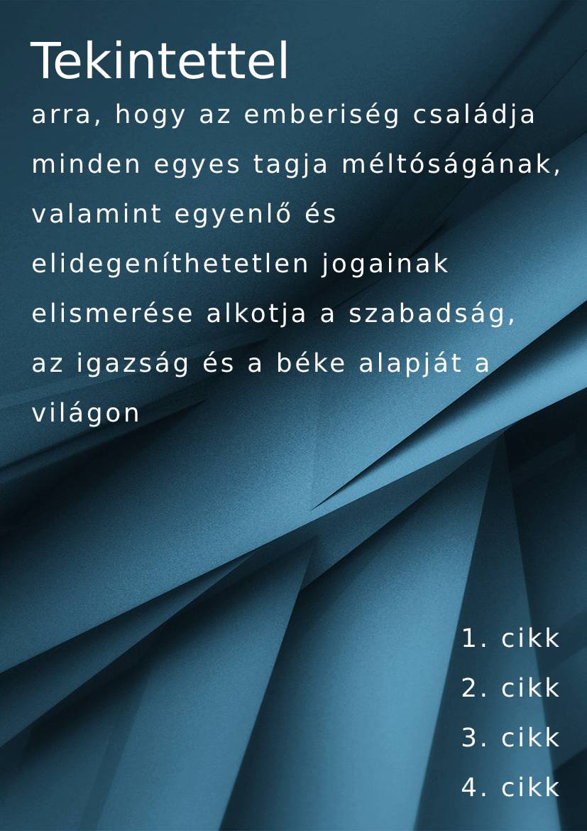 Hungarian handbook example